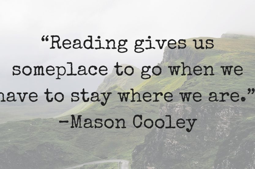 quote about reading to take you places 